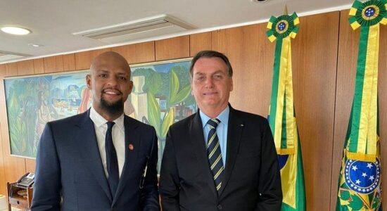 Felipe Melo agradeceu empenho do presidente Jair Bolsonaro Bolsonaro no Caso Robson
