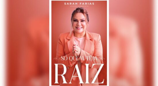 Sarah Farias lança livro