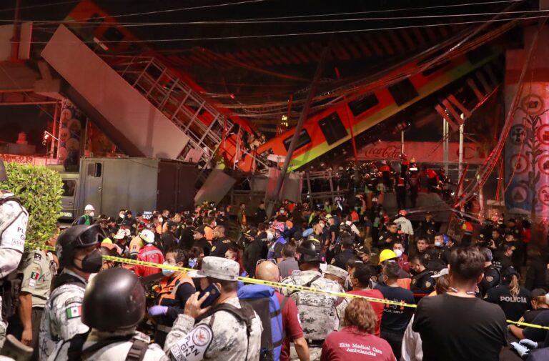 Acidente na Cidade do México deixou 23 mortos e mais de 60 feridos