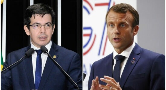 Randolfe receberá comenda concedida por Macron