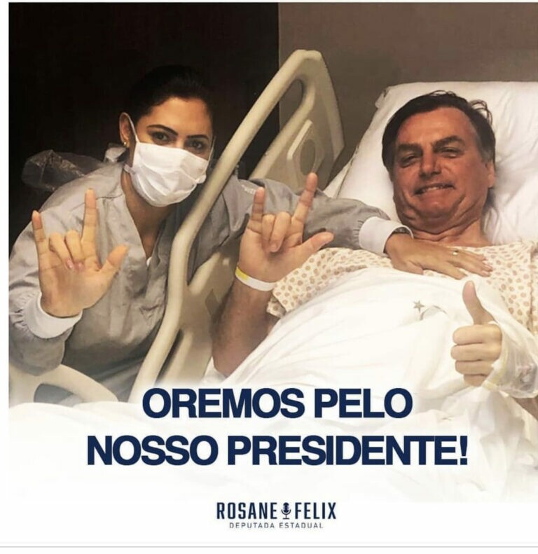 Bolsonaristas da Alerj dizem estar confiantes na recuperação de Bolsonaro