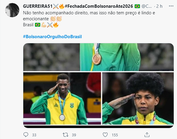 Web volta a se unir em apoio e diz: #BolsonaroOrgulhoDoBrasil