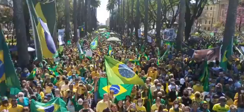 Belo Horizonte também teve manifestação