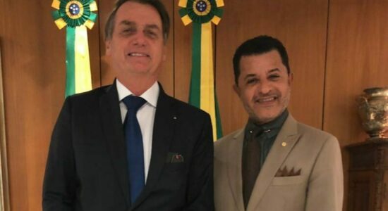 Deputado Abílio Santana e Presidente Jair Bolsonaro