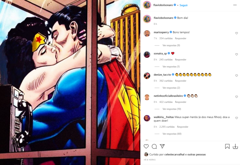 Em apoio a Maurício, web se une e publica 'beijo hétero' do Superman