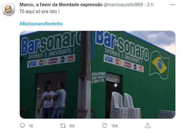 Fracasso de protestos faz web avisar: #BolsonaroReeleito