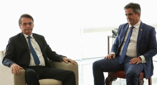 Presidente Jair Bolsonaro e o ministro Ciro Nogueira