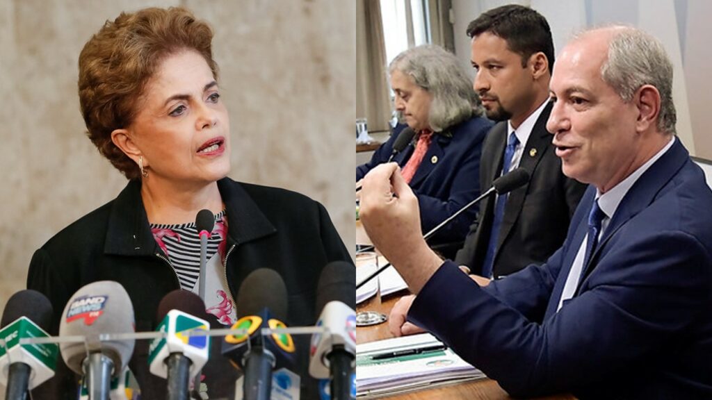 Dilma Rousseff e Ciro Gomes