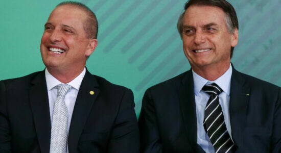 Onyx e Jair Bolsonaro