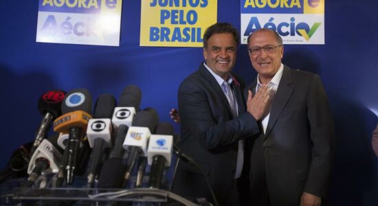 Aécio Neves e Geraldo Alckmin