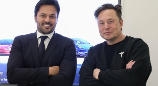 Fabio Faria e Elon Musk