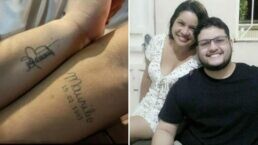 tatuagem de maurílio e da mãe