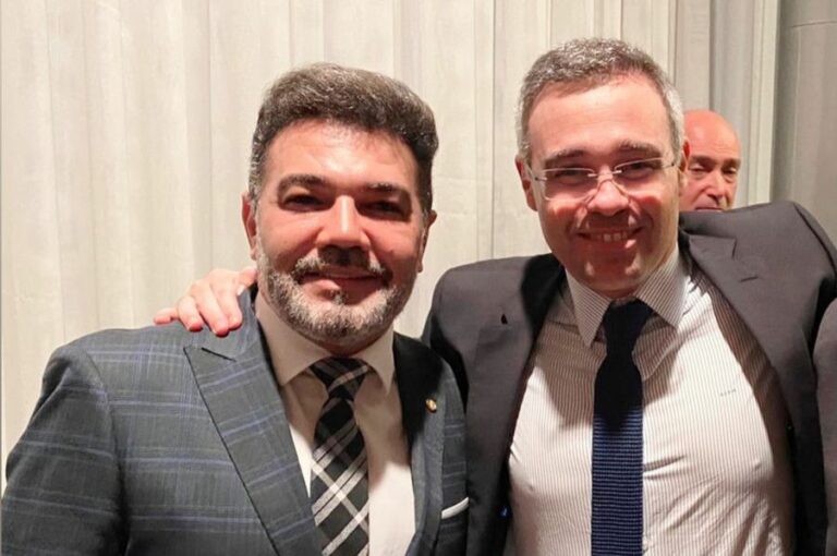 Jantar para André Mendonça promovido pelo presidente Jair Bolsonaro
