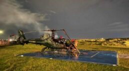 Helicóptero do Ibama foi destruído em possível incêndio criminoso