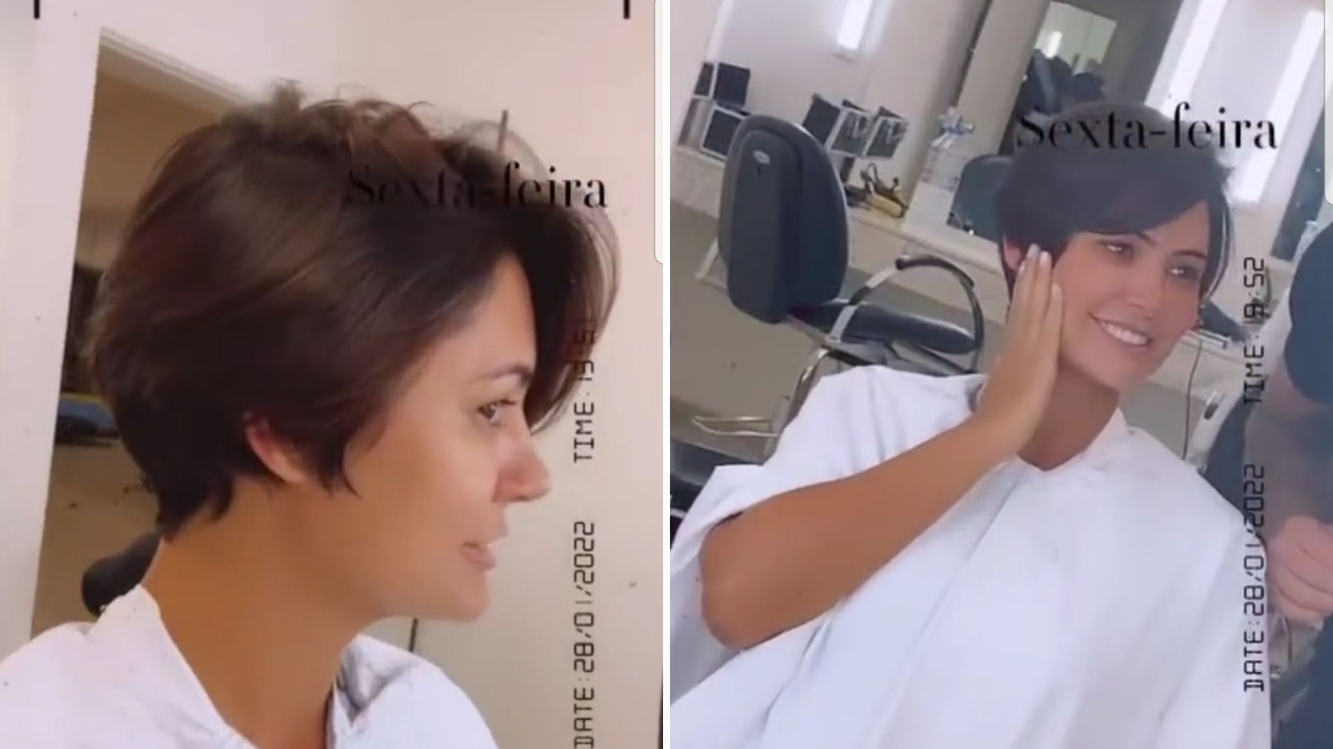 Michelle Bolsonaro muda visual e exibe novo corte de cabelo
