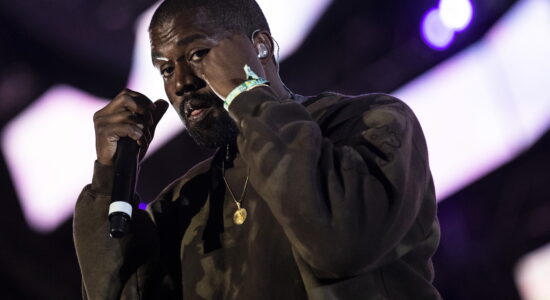 Kanye West durante show em 2019