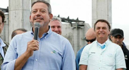 Presidente da Câmara, Arthur Lira e presidente da República, Jair Bolsonaro