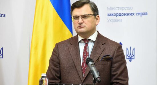 Ministro das Relações Exteriores da Ucrânia, Dmytro Kuleba