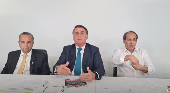 Live do presidente Jair Bolsonaro