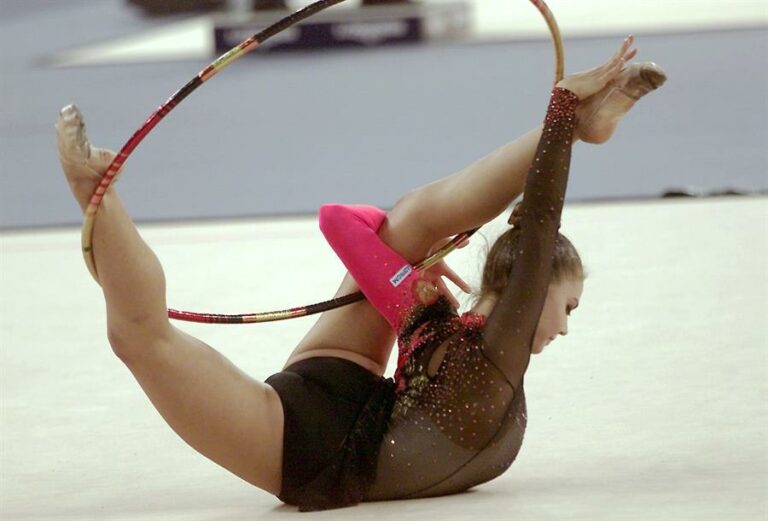 Kabaeva em campeonatos de ginástica ritmica de 2000 a 2014