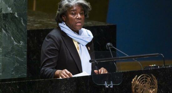 embaixadora dos Estados Unidos na ONU, Linda Thomas-Greenfield