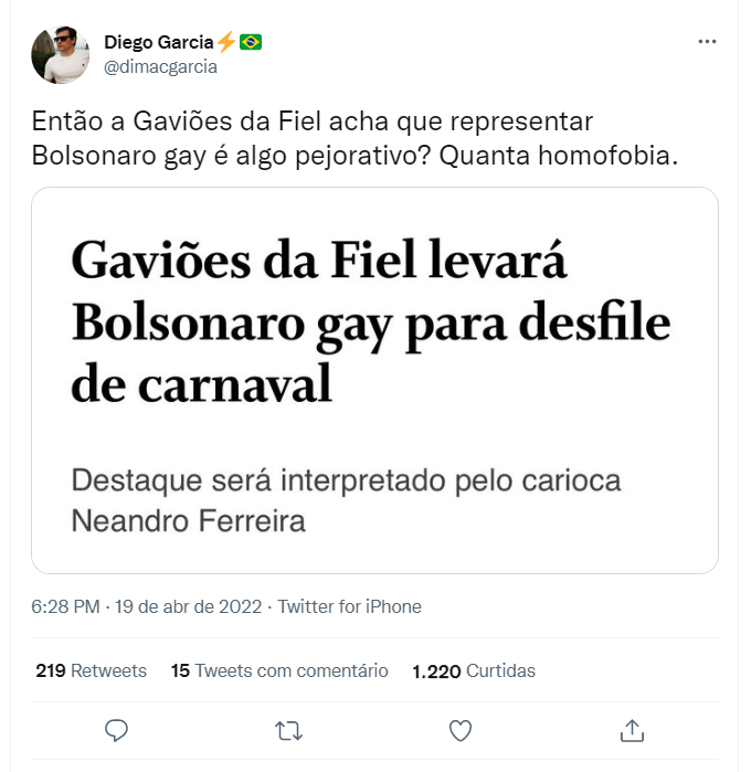 Proposta de Bolsonaro gay gera polêmica e web aponta preconceito
