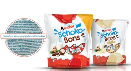 Produtos Kinder fabricados na Bélgica estão com vendas proibidas no Brasil