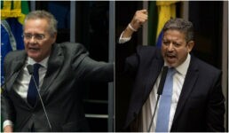 Senador Renan Calheiros voltou a trocar farpas com o presidente da Câmara, Arthur Lira