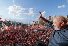 Lula durante evento do dia 1° de maio