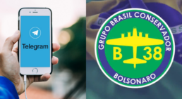 Telegram suspendeu o grupo B-38, apoiador de Bolsonaro