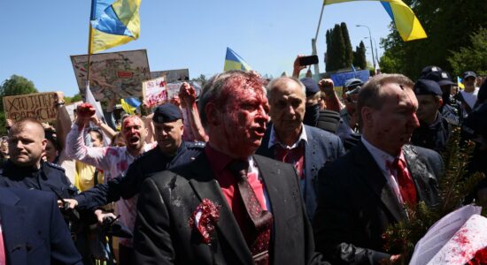 Embaixador da Rússia foi alvo de manifestação na Polônia