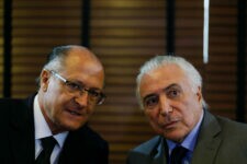 Ex-governador de SP, Geraldo Alckmin, e o ex-presidente Michel Temer