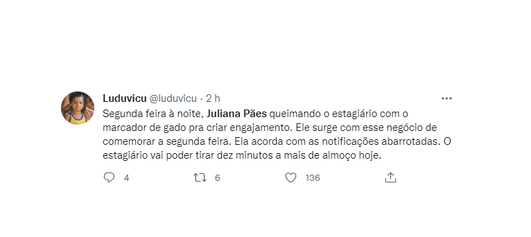 Internautas comentam post de Juliana Paes