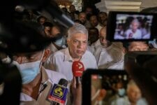 Novo presidente do Sri Lanka, Ranil Wickremesinghe