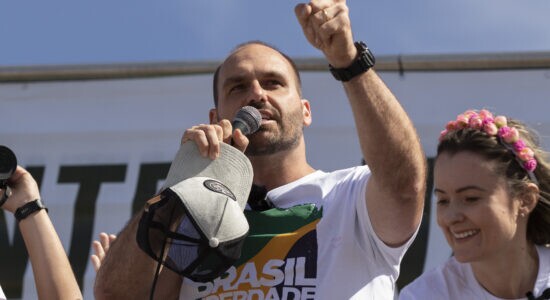 Manifestación en Brasilia a favor del uso de armas