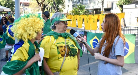 Apoiadores começam a chegar ao Maracanazinho para convenção que oficializa candidatura de Bolsonaro