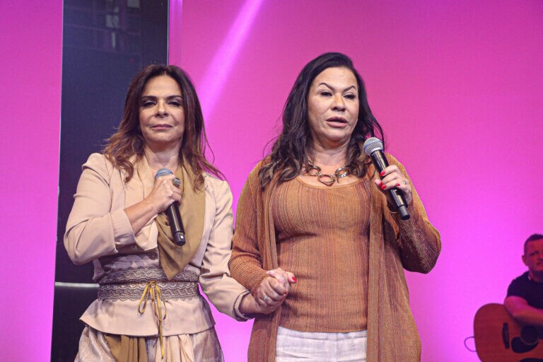 Sula Miranda grava DVD gospel com Yudi, Dona Ruth, Buchecha e Naldo