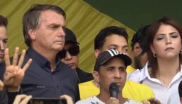Presidente Jair Bolsonaro deu espaço para venezuelano falar