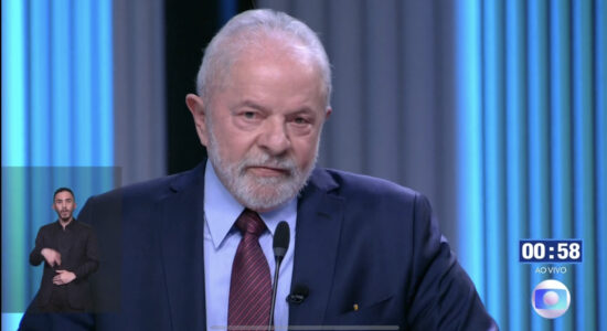 Lula no Debate da Globo