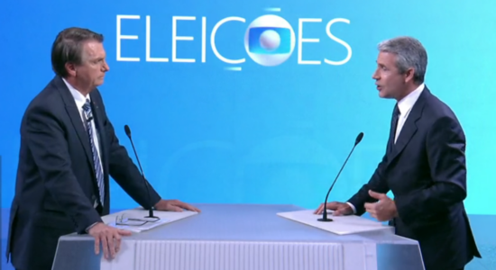 Candidatos Jair Bolsonaro e Luiz Felipe dAvila