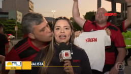 Torcedor do Flamengo é preso acusado de assediar repórter em estádio