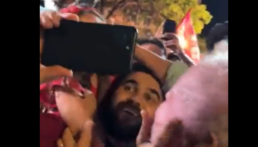 celular roubado no comício de Lula