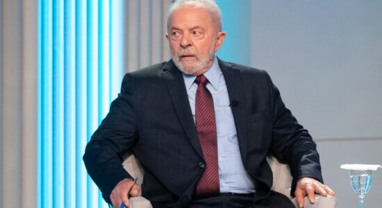 Lula no debate da Globo