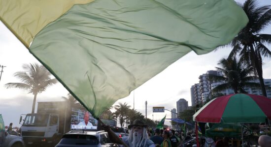 Apoiadores de Bolsonaro no Rio de Janeiro