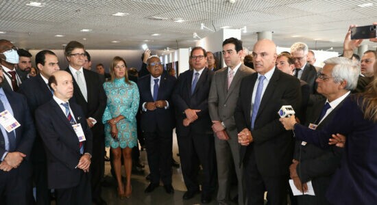 Moraes visitou teste de integridade no dia das eleições