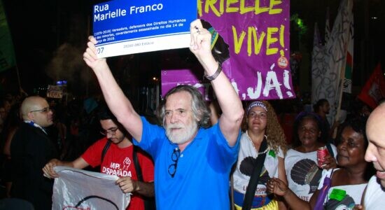 *EXCLUSIVO* Rocco Pitanga e José de Abreu na manifestação das Mulheres na Cinelândia, Centro- Rio de Janeiro.