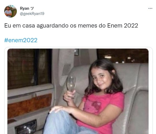 Internautas compartilharam diversos memes do Enem 2022
