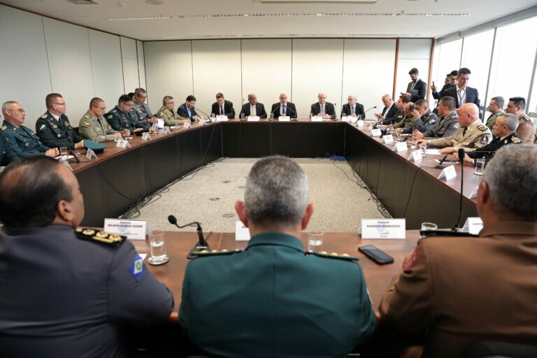 Reunião com os Comandantes Gerais das Polícias Militares dos Estados 