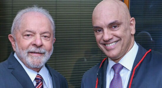 Lula e Alexandre de Moraes