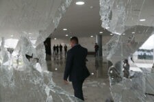 Destrozos en el palacio presidencial de Brasil tras el asalto de bolsonaristas radicales